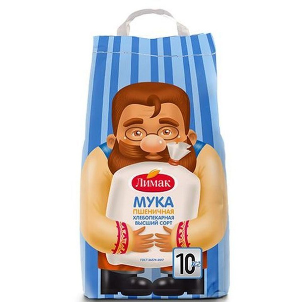 Мука Новый Лимак в/сорт 10 кг