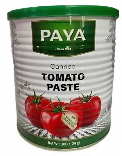 Томатная паста "PAYA" 800г, 26-27%, 1/12, ж/б